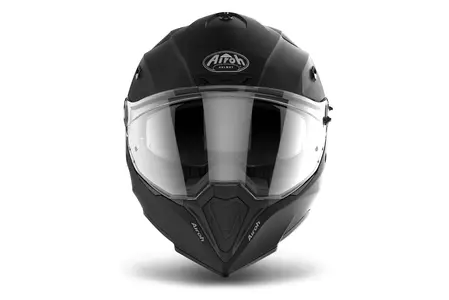 Airoh Commander Black Matt S Motorrad Enduro Helm-5