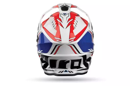 Kask motocyklowy enduro Airoh Commander Carbon Red Gloss M-5