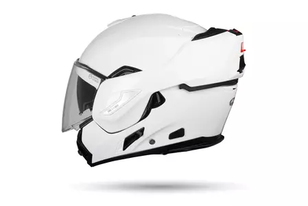 Airoh Rev 19 White Gloss S Motorrad Kiefer Helm-4