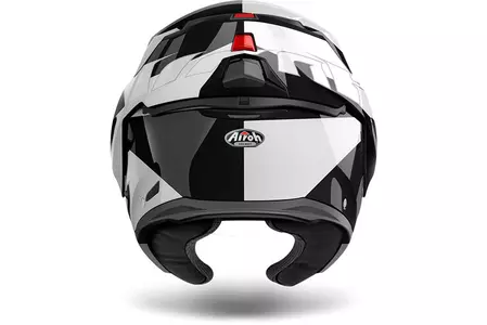 Airoh Rev 19 Fusion Blanco Brillo L casco de moto mandíbula-4