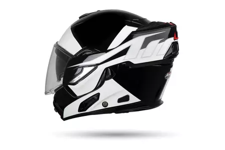 Airoh Rev 19 Fusion Blanco Brillo L casco de moto mandíbula-5
