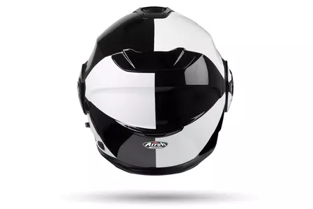 Kask motocyklowy szczękowy Airoh Rev 19 Fusion White Gloss S-7