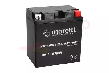Gelbatterij 12V 11 Ah Moretti YB10L-BS 12V (MB10L-BS ) - AKUMOR001