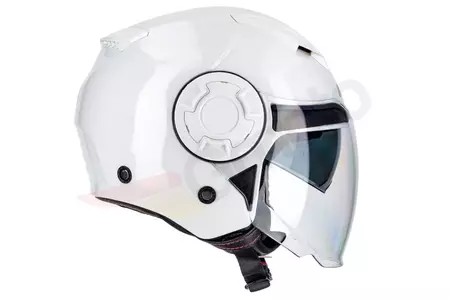 Naxa S23 otvorena motociklistička kaciga, bijela, XL-4