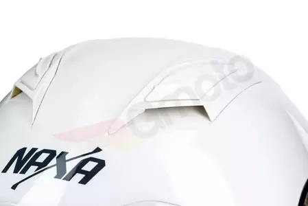 Otvorena motociklistička kaciga Naxa S23, bijela, XXL-10