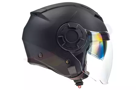Naxa S23 casco moto open face mat nero M-3