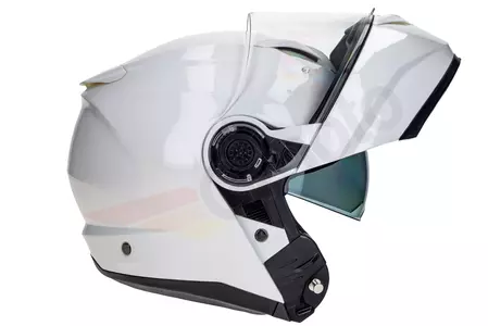 Kask motocyklowy szczękowy Naxa FO5 pinlock biały L-5