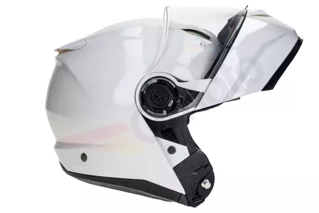 Capacete de motociclista Naxa FO5 pinlock branco XS-6