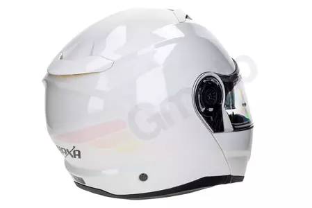 Naxa FO5 pinlock motociklininko šalmas baltas XS-7