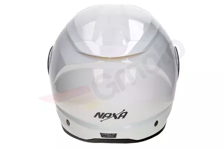 Casco moto Naxa FO5 pinlock blanco XS-8