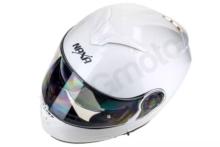 Naxa FO5 pinlock motociklininko šalmas baltas XS-9