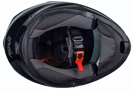 Naxa FO5 motociklistička kaciga za cijelo lice pinlock crna M-13