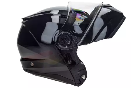 Kask motocyklowy szczękowy Naxa FO5 pinlock czarny M-6