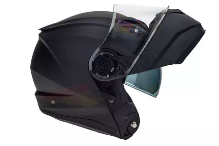 Kask motocyklowy szczękowy Naxa FO5 pinlock czarny matowy L-5