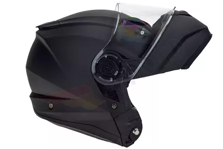Kask motocyklowy szczękowy Naxa FO5 pinlock czarny matowy M-6