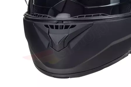 Kask motocyklowy szczękowy Naxa FO5 pinlock czarny matowy XL-10