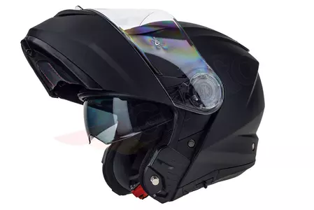 Kask motocyklowy szczękowy Naxa FO5 pinlock czarny matowy XL