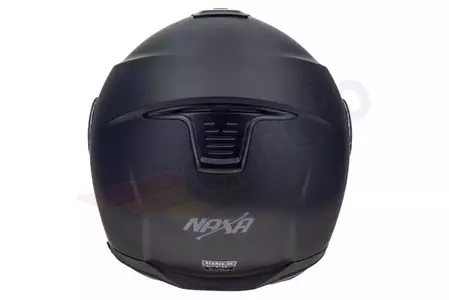 Kask motocyklowy szczękowy Naxa FO4 pinlock czarny mat M-7