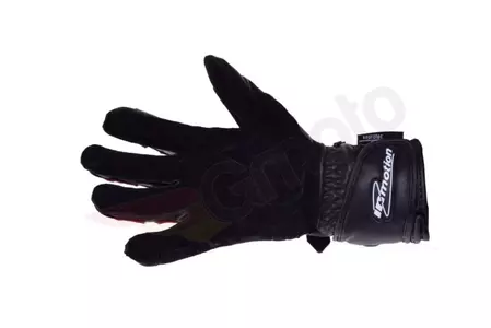 Inmotion kožne motociklističke rukavice s kevlarom, crvene M-2