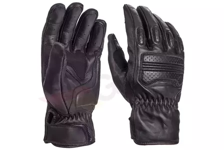 Retro Rider γάντια μοτοσικλέτας M-1657 μαύρο S - UBRMOR093