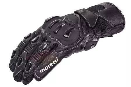 Смарт ръкавици за мотоциклет M-1656 черни размер S-4