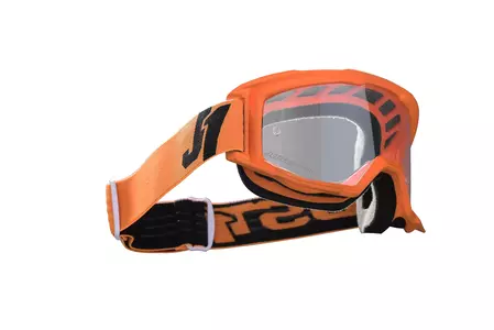 Just1 Vitro orange-schwarze Enduro-Cross-Schutzbrille-2