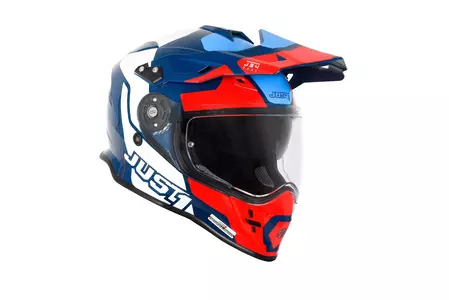 Avanturistička motociklistička kaciga JUST1 J34 TOUR crveno-plava XL-3