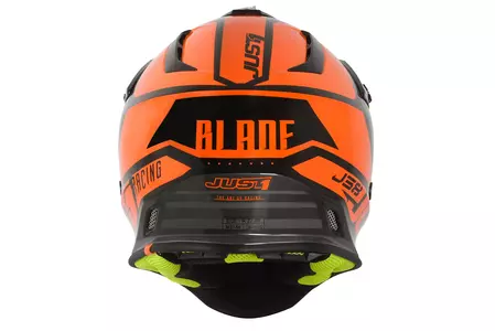 JUST1 J38 BLADE casco moto enduro cross naranja/negro XL-4