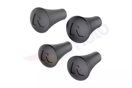 Reserve rubbers voor Ram Mount X-Grip zwart - RAP-UN-CAP-4U