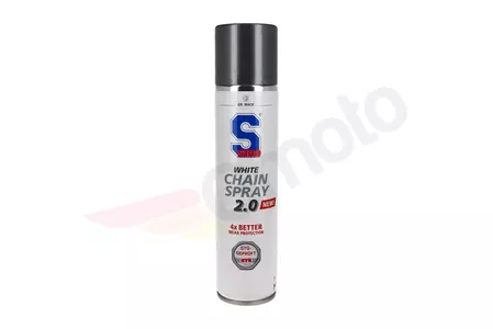 Lubrifiant pour chaînes en spray S100 Weisses Ketten Spray 2.0 400 ml - 3450