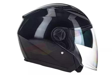 Lazer Orlando Evo Z-Line motorcykelhjälm med öppet ansikte svart XL-4