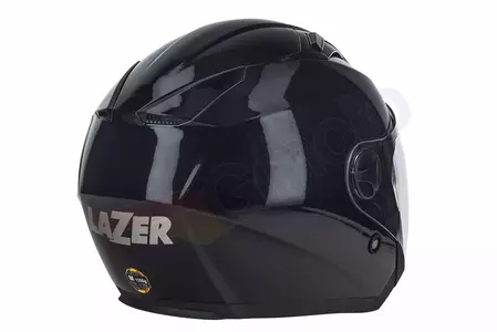 Lazer Orlando Evo Z-Line motociklista ķivere ar atvērtu seju melna XL-6