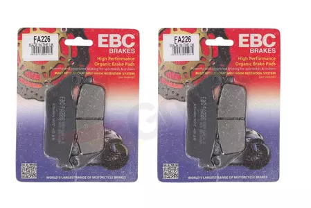 Set de plăcuțe de frână EBC FA 226 - FA226