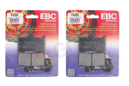EBC FA 252 bremseklodser sæt - FA252