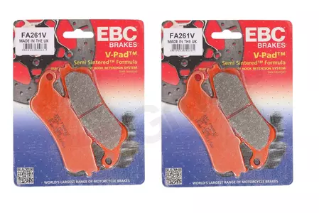 Set de plăcuțe de frână EBC FA 261 V - FA261V