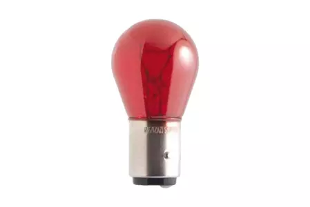Philips glödlampa 12V21W BAW15S röd 1 st. - 12088CP