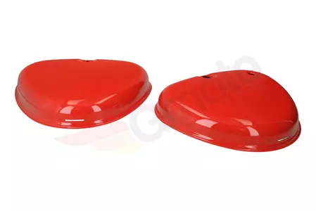 Coperchio del vano batteria + filtro rosso Simson S50 S51-2