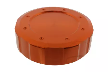 PRO-BOLT 61 mm aliuminio oranžinės spalvos stabdžių skysčio talpyklos dangtelis - RESR10O