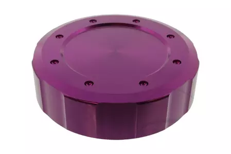 Stabdžių skysčio talpyklos dangtelis PRO-BOLT 61 mm aliuminis violetinės spalvos-1