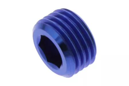 PRO-BOLT remklauwsteel drukschroef M10x1.00 titanium blauw - TIPINGRUBB