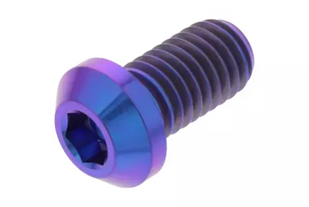 PRO-BOLT perno de disco de freno M8x1,25 longitud 15mm titanio violeta-1