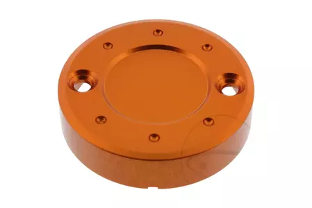 Hliníkový oranžový kryt nádržky brzdové kapaliny Pro Bolt 53 mm-1