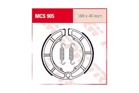 Szczęki hamulcowe TRW Lucas MCS 905 - MCS905