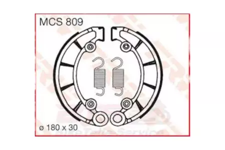 Bremsbacken TRW Lucas MCS 809 - MCS809