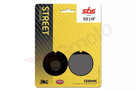 SBS 501HF KH13 Street Ceramic brzdové destičky černé - 501HF