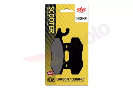 SBS 163HF KH228 Street Ceramic brake pads black - 163HF