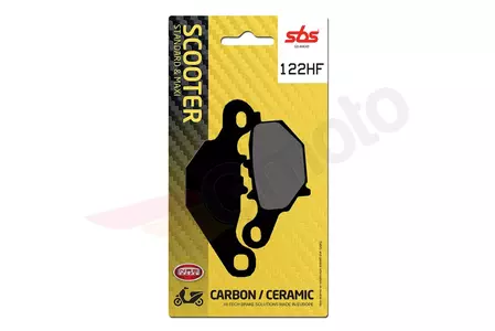 SBS 122HF KH230 / KH396 Street Ceramic brake pads black - 122HF