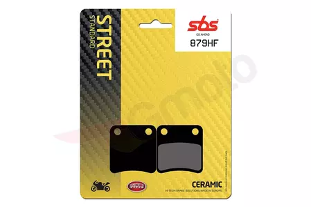 SBS 879HF KH257/2 Улични керамични спирачни накладки черни - 879HF