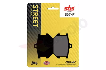 SBS 507HF KH34 Ulične keramične zavorne ploščice črne barve - 507HF