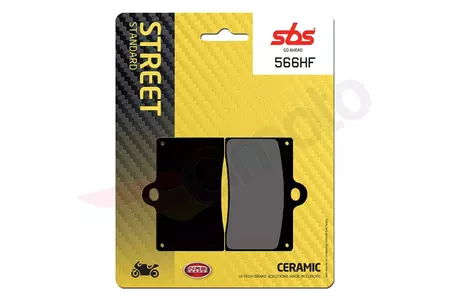 SBS 566HF KH95 Ulične keramične zavorne ploščice črne - 566HF
